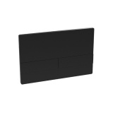 Product Cut out image of the Abacus Edge Black Flush Plate